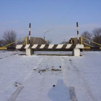 Таким мост был еще в феврале 2010 года, Малая Виска