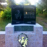 Памятник жертвам Голодомору, Новомиргород