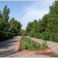 Park at Kirov street / Kerch, Russia, Керчь