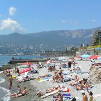 Hotel Yalta, on the beach, Массандра