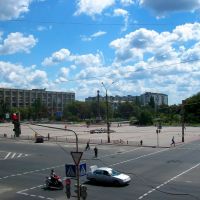 Victory square, Severodonetsk, Советский