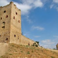 Феодосія - дві башти, Feodosia - two towers, Феодосия - две башни, Феодосия