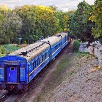 Поезд Владиславовка-Феодосия / local train, Феодосия