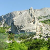 Krim - Südküste -"Felsensegel" in der Nähe von Foros, Форос