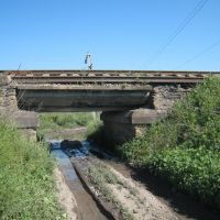 ЖД "мост". A rail way "bridge"., Алексадровск