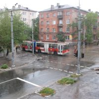 Der Blick aus meinem Fenster September 2008, Алчевск