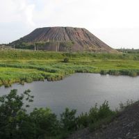 Вид на террикон шахты 10, Артемовск