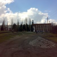 Перевальск. Шахта "Перевальская", админкорпус, Бугаевка