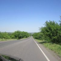 Дорога в посёлок, Вергулевка
