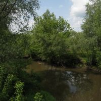 Река в Успенке. River in Uspenka., Врубовский