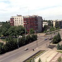 Центр - Вид с гостиници, Есауловка