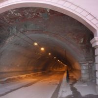 Въезд в тоннель, Коммунарск
