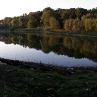Вечерний вид на Озеро Призраков, Лисичанск