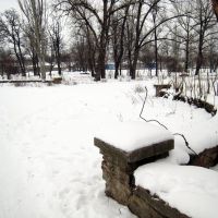 Заброшенный парк. An abandoned park., Луганск