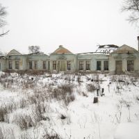 Много лет назад это был красивый дом. Many years ago it was nice house., Луганск