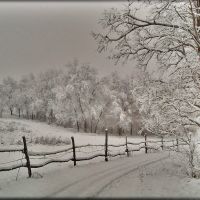 Зима. пейзаж., Доманевка