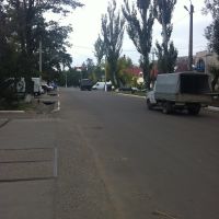 Дорога в центре города, Березовка
