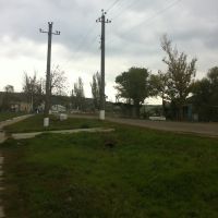 Вид вдоль дороги на Одессу, Березовка