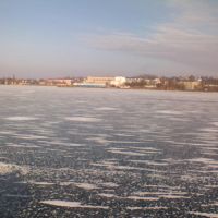 Лёд на лимане, Овидиополь