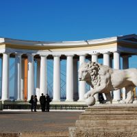 The lion: swallowing the column, Одесса