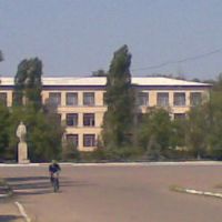 Школа(вид с центра), Сарата