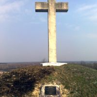 Хрест на могилі жертв голодомору 1932-1933 років, Великая Багачка