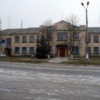 Public library at Dykanka village. December, 2008, Диканька