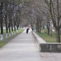 Біля парку Б.Хмельницького, Кобеляки