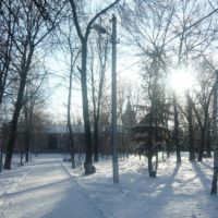 Парк зимой, Машевка