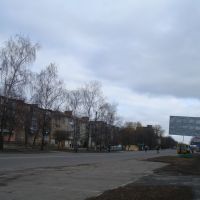 Улица Гоголя в сторону вокзала, Миргород