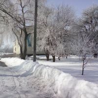 Школа зимой, Оржица