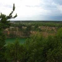View of the granite quarry, Клесов