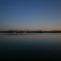 River Ikva Sunset Mlyniv, Млинов
