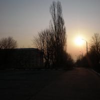 Sunrise, Spring, Острог