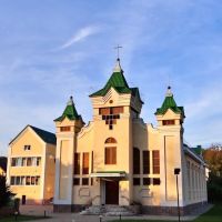 Острог - баптистська церква, баптисткая церковь, Ostroh - Baptist church, Острог