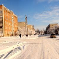 Вулиця Макаренка, зима 2011 року - st. Makarenko , Winter 2011, Белополье