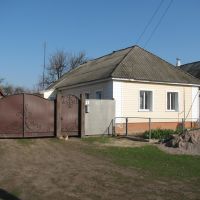 Parents hut in the Shevchenko St., Buryn, Бурынь