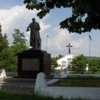 Memorial to Soviet sodiers, Бережаны