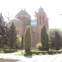 Berezhany , building new church, Бережаны