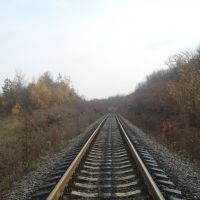 Железнодорожная линия Гусятин - Ярмолинцы. Перегон Ольховцы - Гусятин, Гусятин