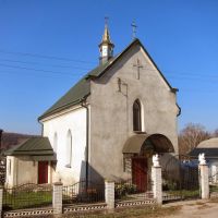 с. Сущин. Костел. (до 1919р.)/Suschyn village. Church.(1919р.), Заложцы