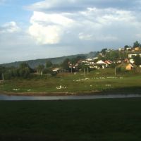 Wieś Krowinka nad rzeczką Gniezną, Заложцы