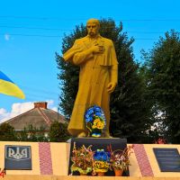 Памятник - Т.Г.Шевченко, Монастыриска