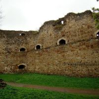 Теребовля - північний мур замку, Terebovlya - walls, Теребовля