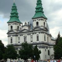 Костёл монастыря доминиканцев (целиком, вид спереди), Тернополь