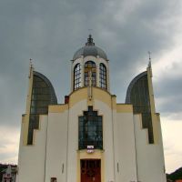 церква-тризуб в Чорткові, church-trident in Chortkiv, церковь-тризубец в Чорткове, Чортков