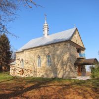 с. Скоморохи. Церква Пресвятої Богородиці. (1906р.)/village Skomorochy. Church.(1906)., Шумское