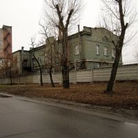 The buildings of the Kharkiv coking plant - Корпуса Харьковского коксового завода, Боровая