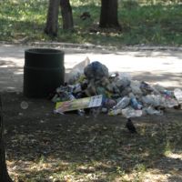 Куча мусора - произведение неизвестного художника, Красноград