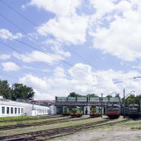 Railway depot at Lozovaya (Lozova), Ukraine, 2007, Лозовая